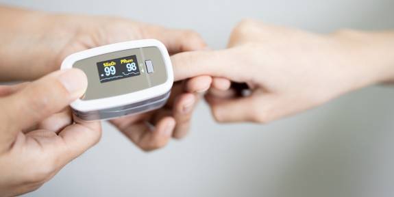 Pulsoxymetrie zur Sauerstoffmessung